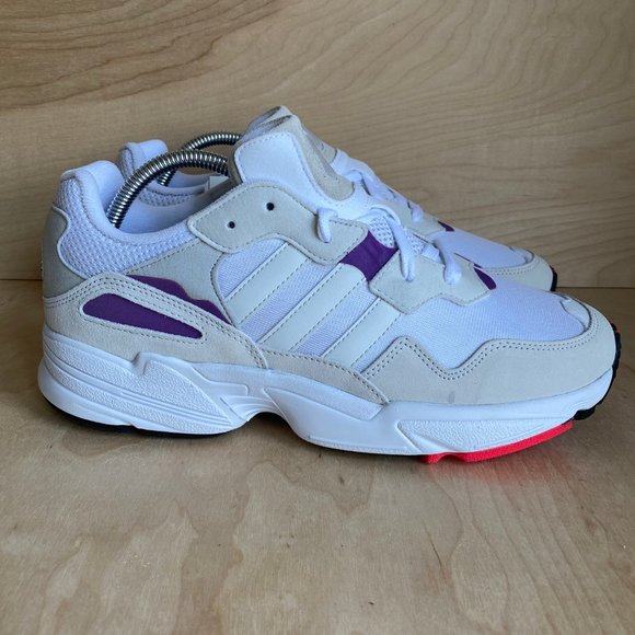 purple chunky sneakers